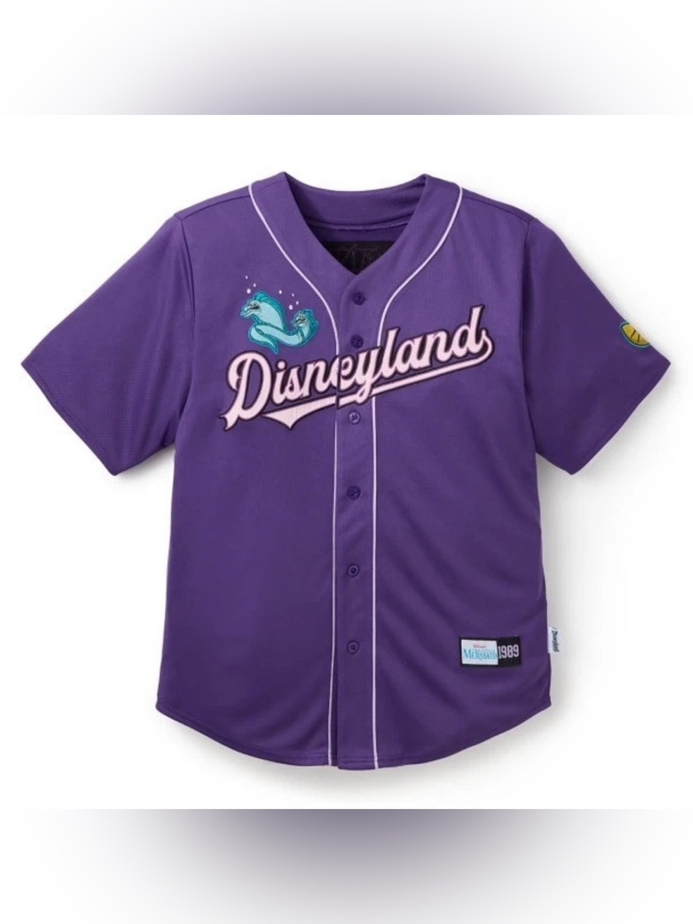 XXL NWT 2026 Disneyland Parks The Little Mermaid Ursula Baseball Jersey Adult